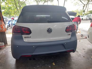 Volkswagen VW Golf MK6 R R20 PP Rear Bumper