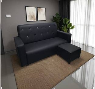 Custom made, SOFA 3 Seater   1 stool