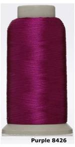 Purple 8426 Embroidery Machine Thread Benang Sulam