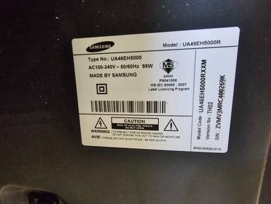 tv condition as per photo