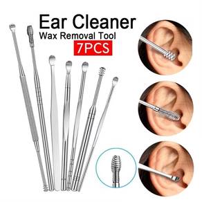 ( 11-232-02 ) 7pcs Ear Pick Earwax Removal Kit, Ea