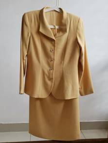 Women Blazer Office Wear 2-piece Set [Preloved]