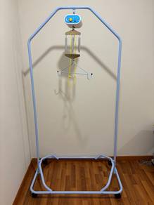 Blue color foldable automatic salong