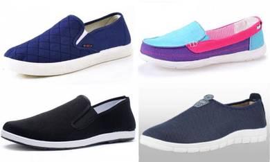 4 x LOAFERS SLiP ON KASUT MURAH SHOES FREE POSTAGE