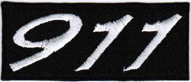 Porsche 911 BLACK Motor Automaker Car Patch