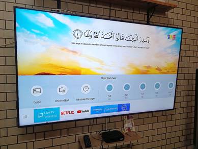 Samsung smart tv 4k crystal uhd 50inci 