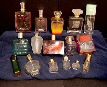 Perfume Bottles Collection (Empty) - 16 Bottles
