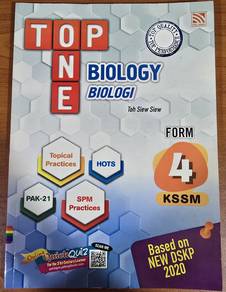 Pelangi Top One: Biology/Biologi Form 4 KSSM