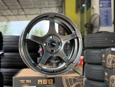 Sport Rim Baru 16 Advan TC4 Hyper Black Siap Trade