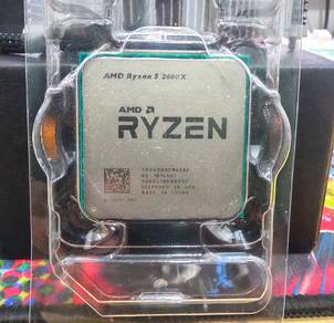 AMD Ryzen 5 2600X Processor with Cooler
