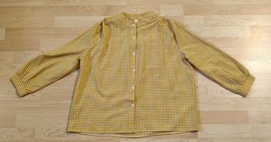 long sleeve top, light brown