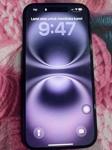 Iphone 16 128gb warna hitam