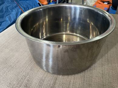 34cm wider 16cm h large aluminum soup pot