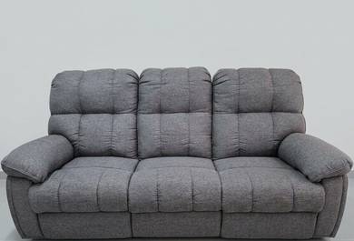 3+2 Seater Fabric Recliner Sofa Set (Like New!)