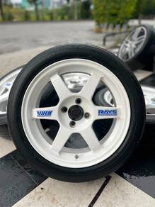 Te37 16 inch sportrim Myvi wira city exora