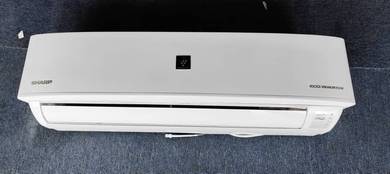 Used Aircond 1hp Sharp Inverter sd-5387
