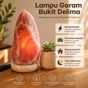 Lampu garam bukit himalaya