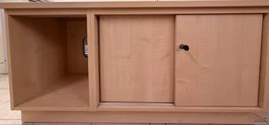 Wooden TV Cabinet / Console with Lock