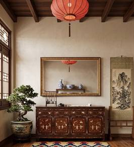 antik chinese rosewood Cabinet