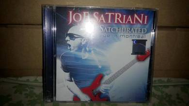 CD Joe Satriani - Satchurated live in Montreal 2CD