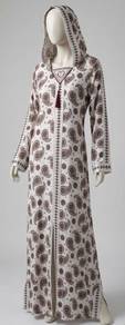 Jubah Berhud Corak Paisley