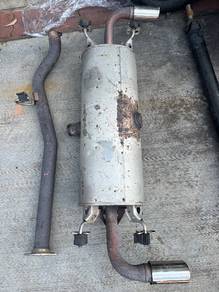 Mazdaspeed exhaust muffler set mazda rx8 se3p 13b
