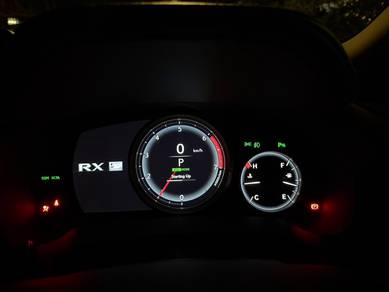 Lexus RX200T F-Sport Meter