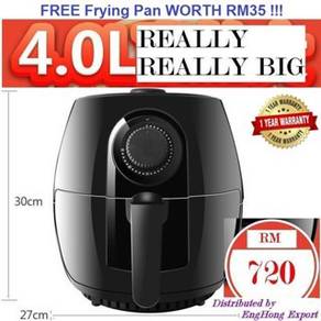 4L Biggest Air Fryer with German Technology