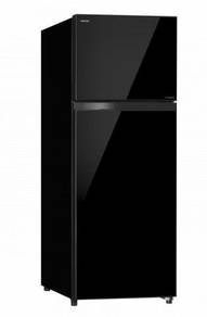 New TOSHIBA Black Glass Door Refrigerator 430L