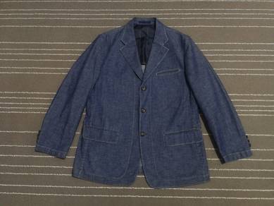 LANVIN luxury denim blazer M