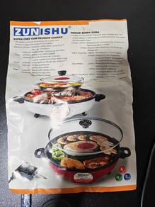Steam Boat cum barbecue cooker 