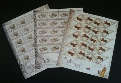 Mint Stamp Sheet Cultural Instruments 2 Msia 2008