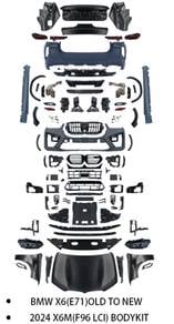 BMW E71 X6 Convert F96 X6M LCI Bodykit