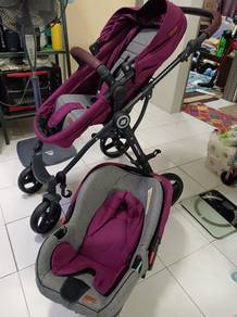 Sweet Cherry 3-in-1 convertible baby stroller