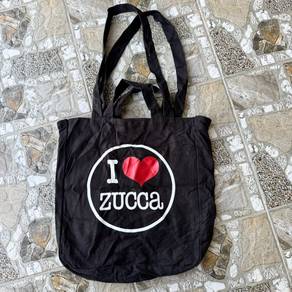 I Love Zucca 2 Ways Handle Tote Bag