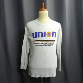 Union 76 Lubricant Crewneck Big Logo Spell Out