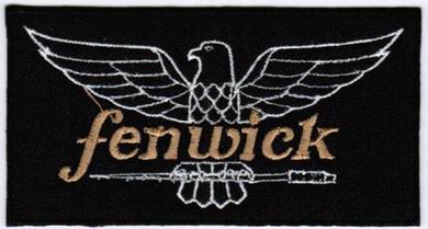 Fenwick #TB Fishing Badge Iron On Patch