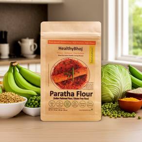 VEGAN GLUTEN-FREE PARATHA MIX (200 gms) (No Wheat)