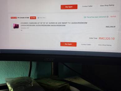 Samsung 4K Crystal Colour 43 Inchi