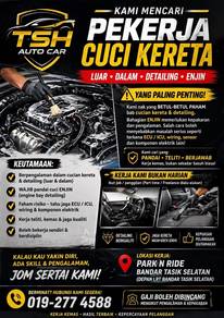 JAWATAN KOSONG Tukang cuci kereta