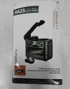 M25 Gaming Wireless Bluetooth Earbuds Earphones 