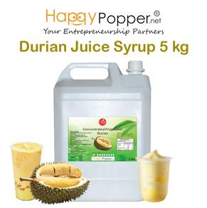 Sirap Concentrated Fruit Juice Syrup Durian 5kg