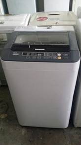 Panasonic Black Mesin 7.5kg Washing Machine Basuh
