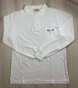 Tokyo Disneyland White Collar Tee #CJ2 Used