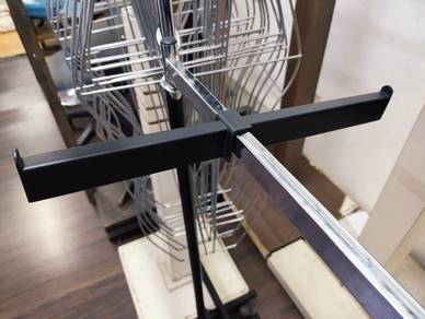 Sq Bar Hook Sebelah Menyebelah Solid Mcm Baru
