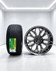 BMW E90 F30 F32 X1 E84 18" Rim + Tayar Baru R526