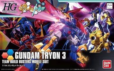 New 1/144 HGBF Gundam Tryon 3