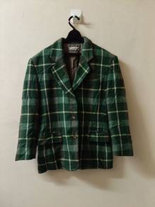 761.vintage wool calvin klein coat blazer