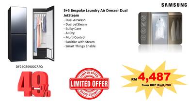 5+5 Bespoke Laundry AirDresser Dual JetSteam