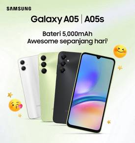NEW Samsung A05 RAM6GB COD KUANTAN